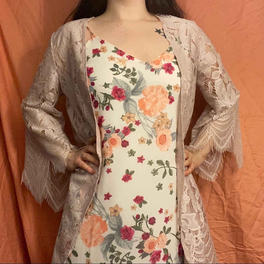 Lace Kimono